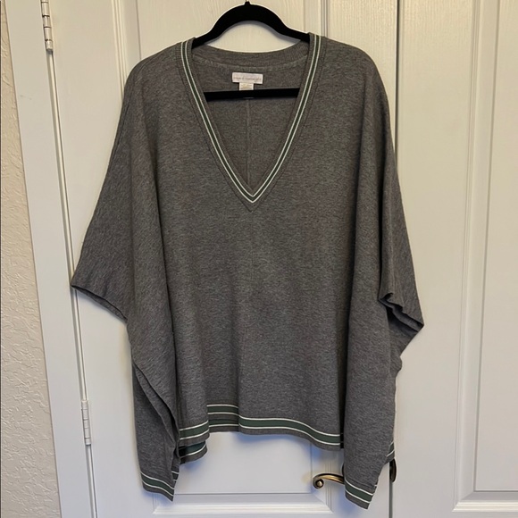 House of Harlow 1960 Women's Grey and Green Coat - Picture 3 of 6